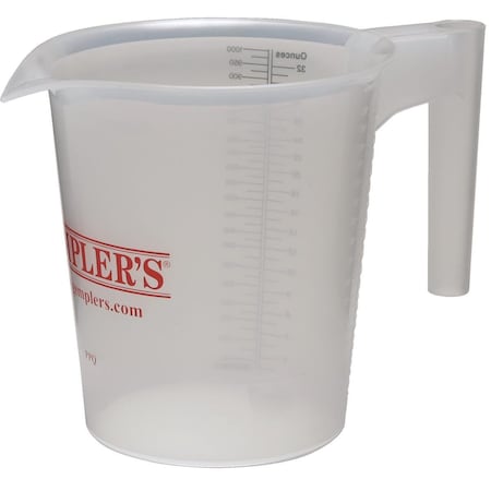 Gemplers Polypropylene Measuring and Calibration Pitchers 1 QT MAC PITCHER